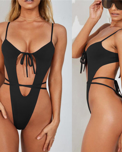 2019 Black women wholesale one piece swimsuit