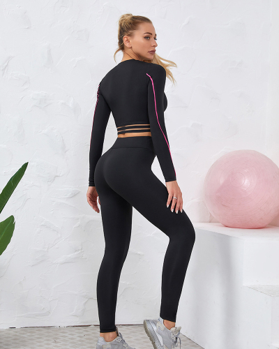 Quick-Drying Hip Lift Sports Set Two Piece Yoga Clothing