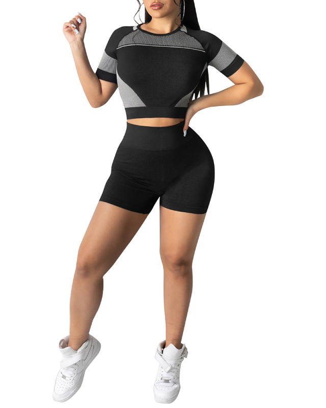 2021 Summer Women Sporty Two Piece Set S-XXL