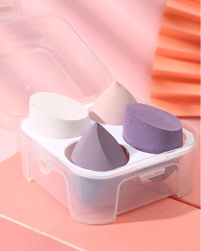 Wet and Dry Multi Shape Multi Color Cosmetic Egg Makeup Sponge