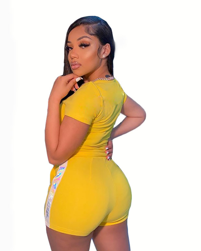 Summer Sporty Women Two Piece Sets