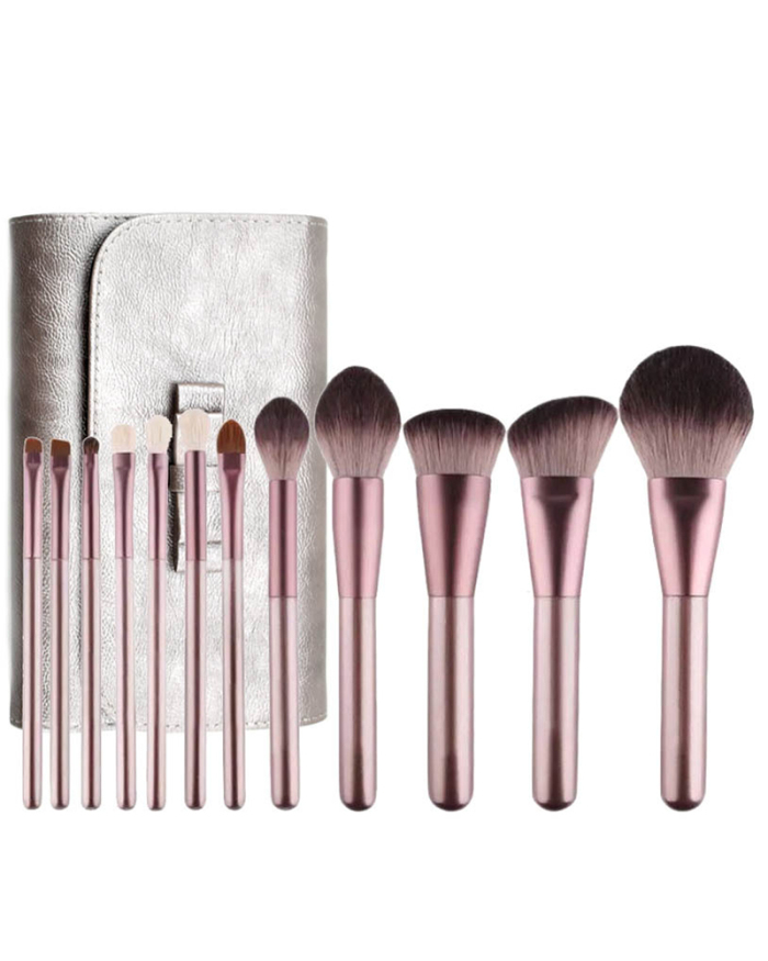 12pcs Makeup Brushes Set Wool Beauty Tools Set Cosmetic Tools