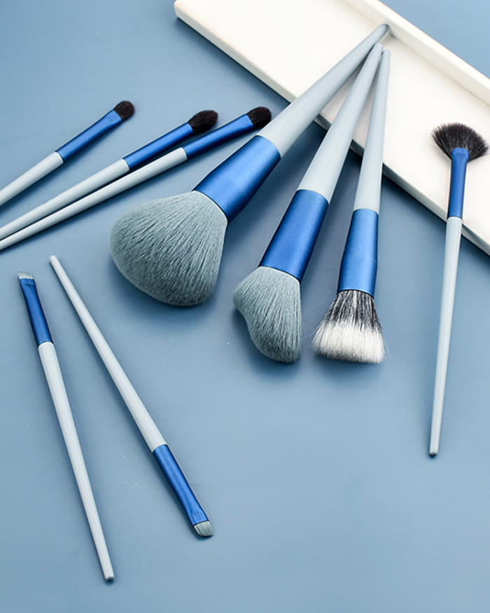 9pcs Makeup Brushes Set Wool Cosmetic Brushes Beauty Tools
