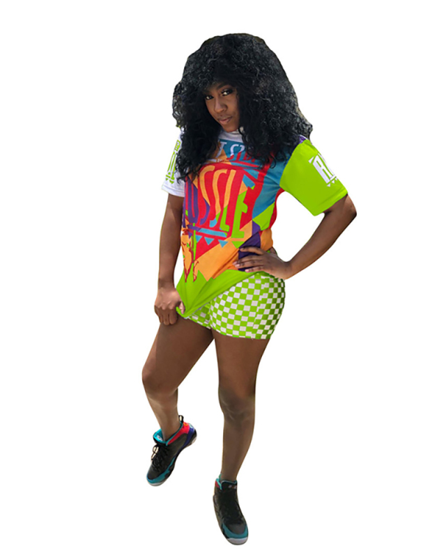 Street style hot fashion 2 piece set