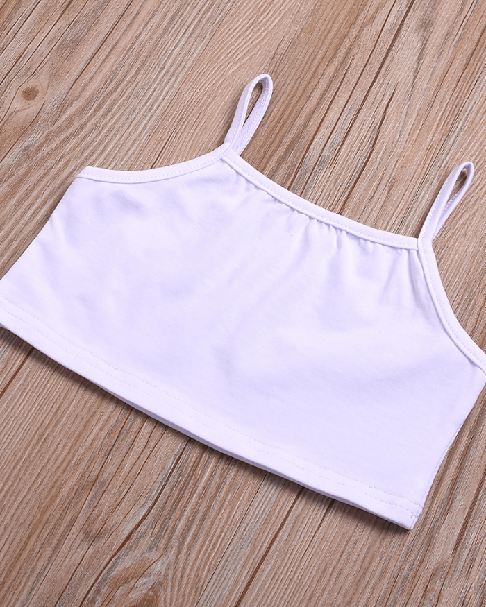 Fashion Mesh Coat White Vest Casual Shorts Kids Clothes Three Piece Sets Pink Grey 80-120cm