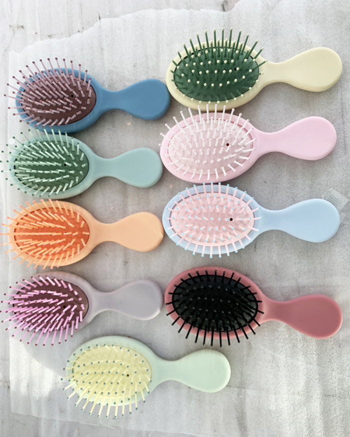 Cute Cartoon Style Air Cushion Comb Children Small Comb Candy Color Scalp Massage Comb