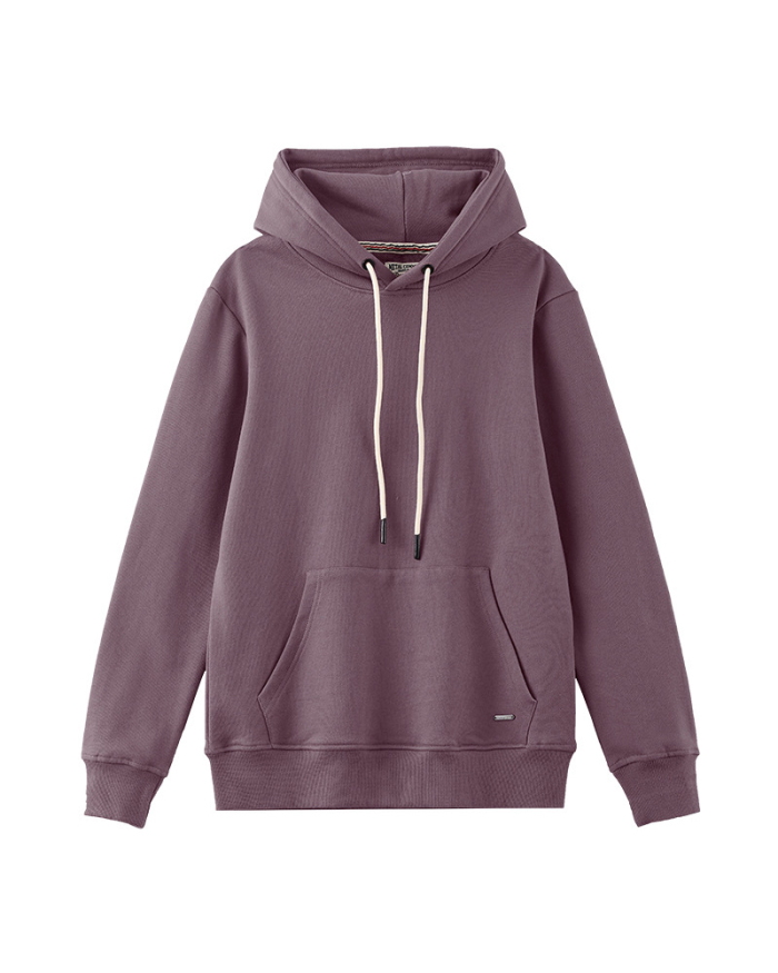 Spring and Autumn American Style Sports Leisure Hooded Solid Color S-XXXL