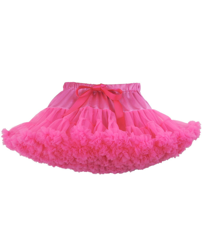 New Half Skirt Children's Skirt Children's Bouffant Skirt Girl's Gauze Skirt  Princess Skirt