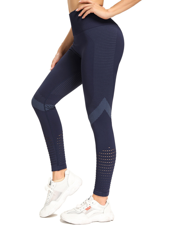 Summer Mesh Breathable High Waist Tight-Fitting Peach Hips Running Fitness Sweatpants S-XL