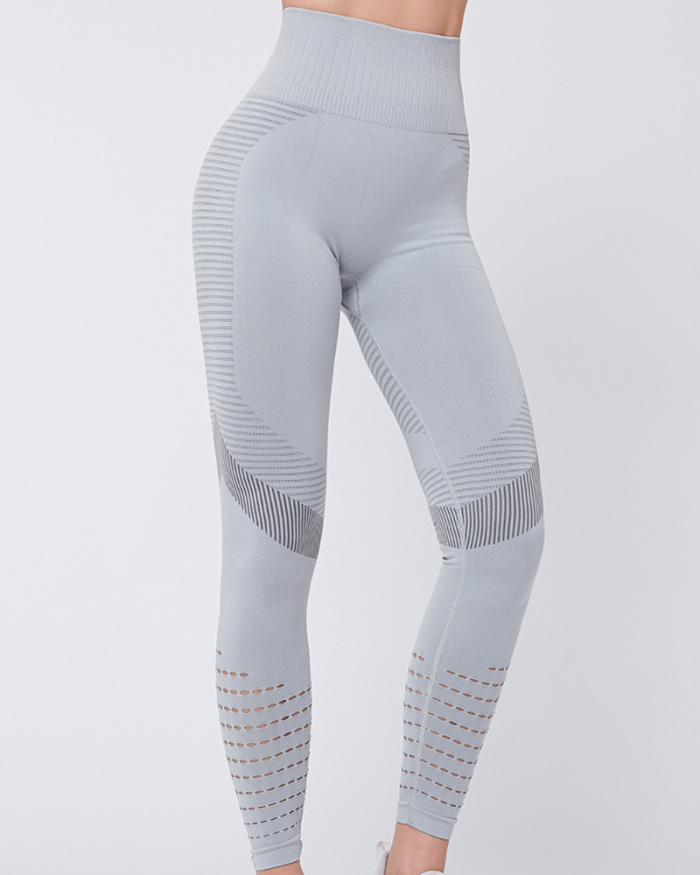 Woman Sports High-waisted Peach Buttocks Slimming Yoga Pants S-XL