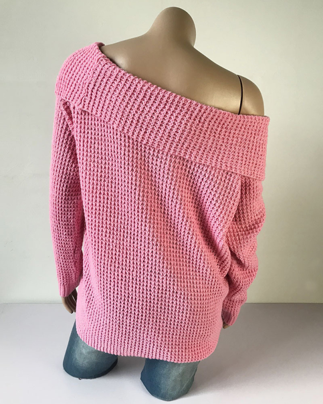 Women Clothing Of Autumn New Style  Woman Irregular Sweater