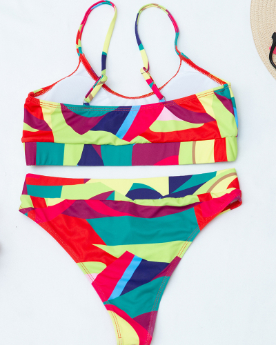 Colorful Women Factory Wholesale Swimwear Set S-L