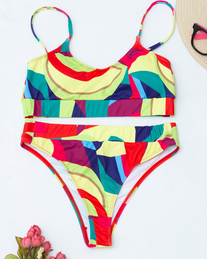 Colorful Women Factory Wholesale Swimwear Set S-L