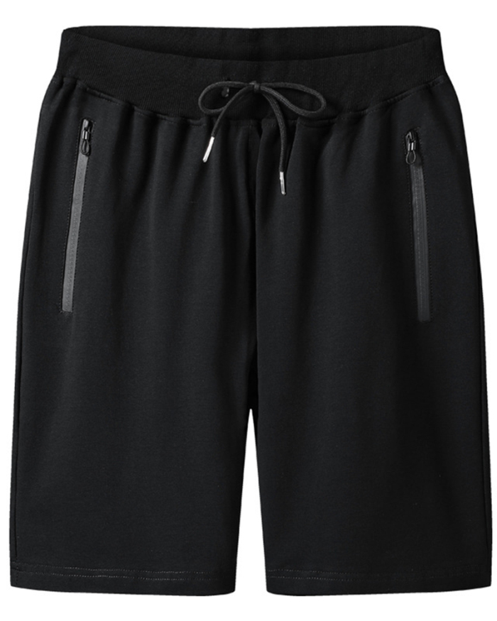 2021 Pants Men Fishing Shorts Summer Thermal Solid Multi-pocket Casual Trousers Sport Loose Pants Men Plus Size Shorts