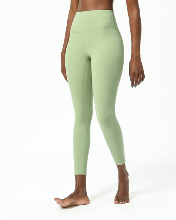 GYM Leggings Women Fitness High Waist Yoga Pants Elastic Sportswear Butt Lift Running Workout Tights 16 colors