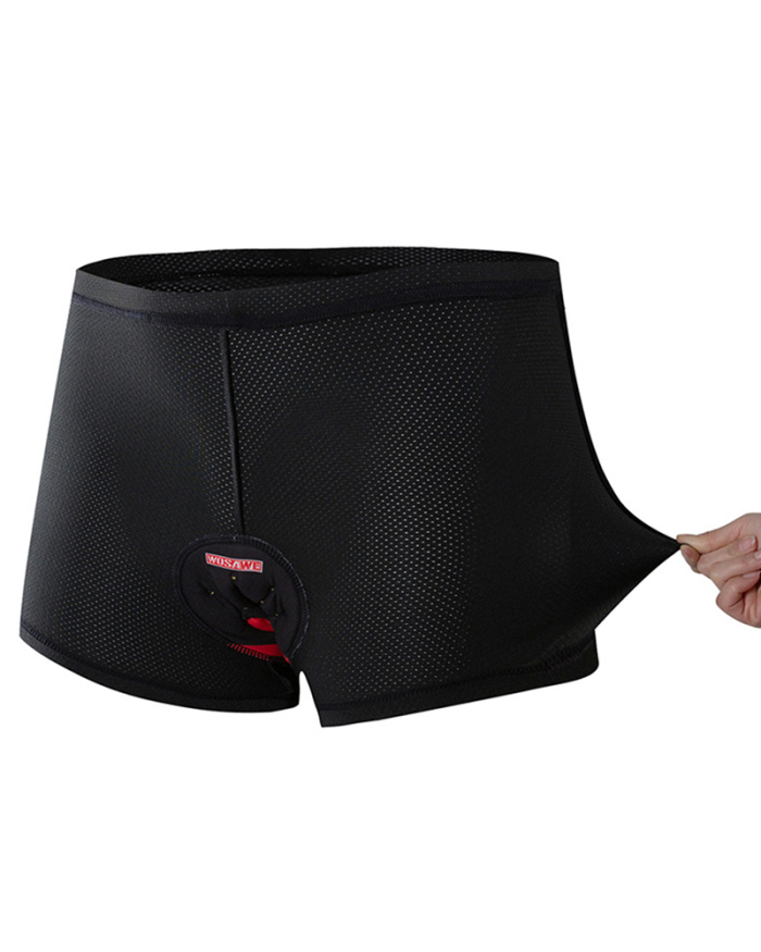 Cycling Shorts Mesh Cycling Underwear 5D Gel Pad Shockproof Cycling Underpant Bicycle Shorts Bike Underwear