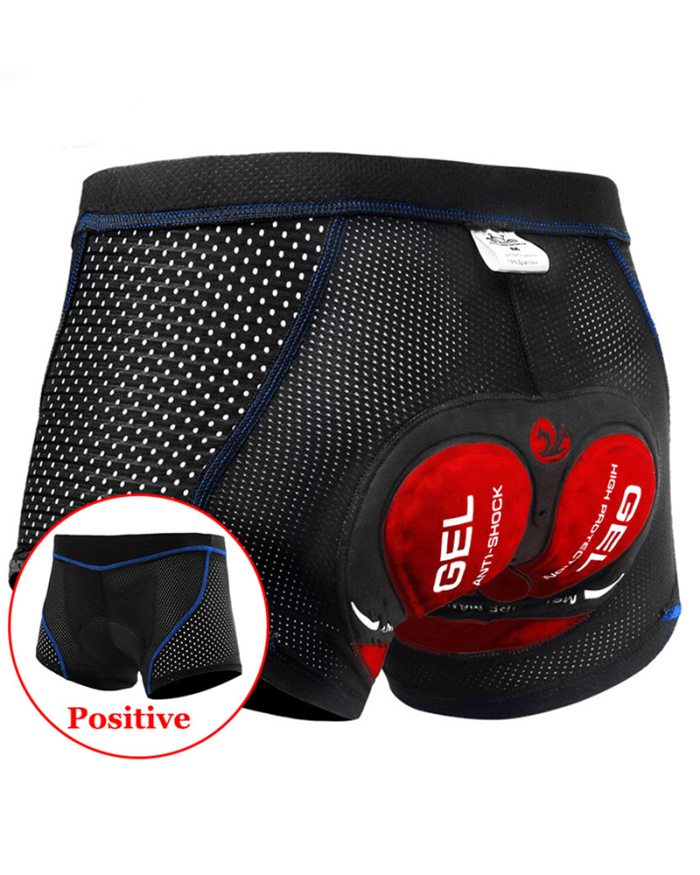 Cycling Underwear Pro 5D Gel Pad Mountain Bike MTB Shorts Shockproof off Road Bicycle Underpants Breathable bike shorts
