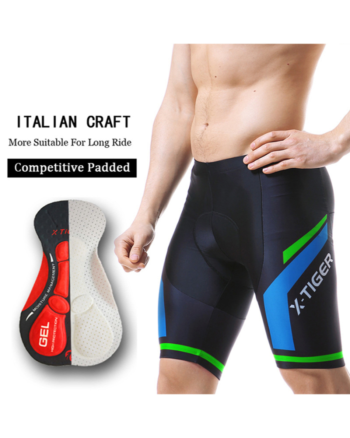 New 5D Padded Men's Cycling Shorts Mountain Bicycle Riding Shorts Race Bike Cycling Shorts Tights Cycling Underwear