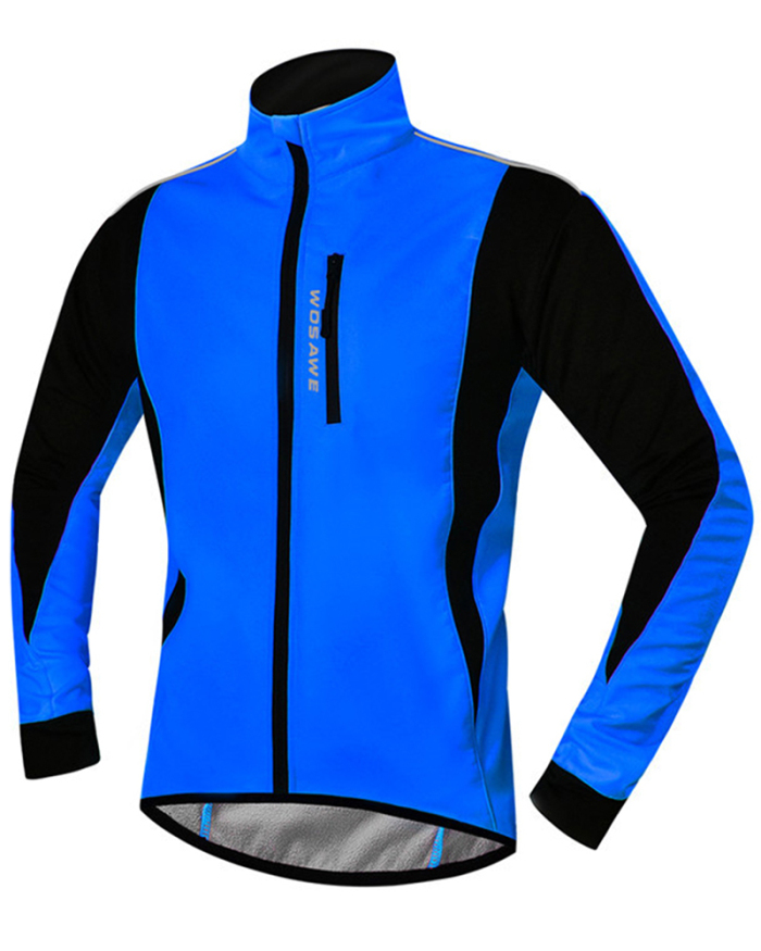 Winter Warm Up Thermal Fleece Cycling Jacket Bicycle MTB Road Bike Clothing Windproof Waterproof Long Jersey Jersey