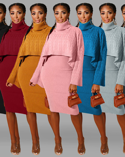 High Quaity Women Sweater Warm Dress