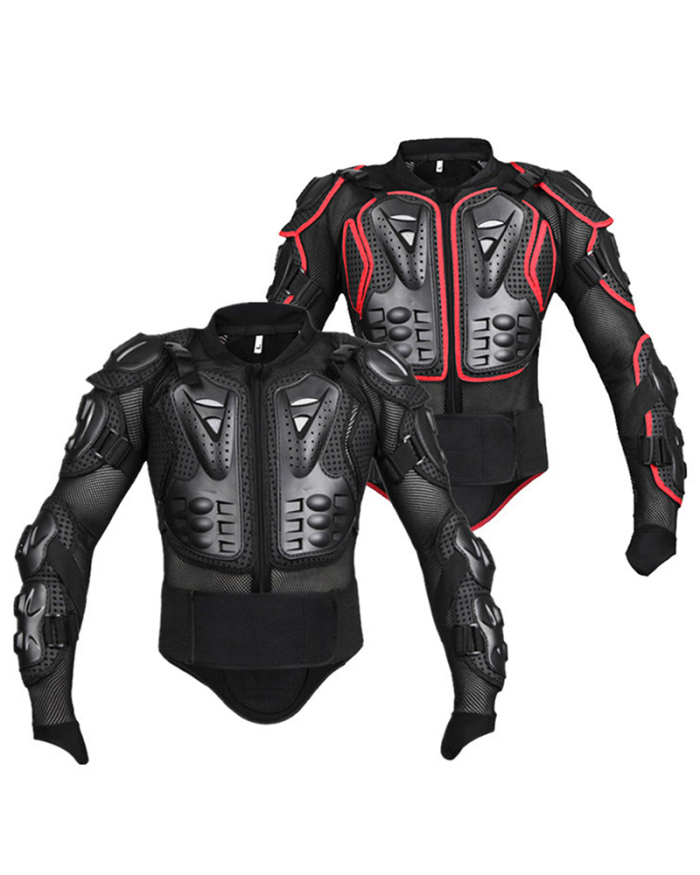 Cycling Sports Motorcycle Armor Protector Jacket Body Support Bandage Motocross Guard Brace Protective Gears Chest Ski Protection YD10045