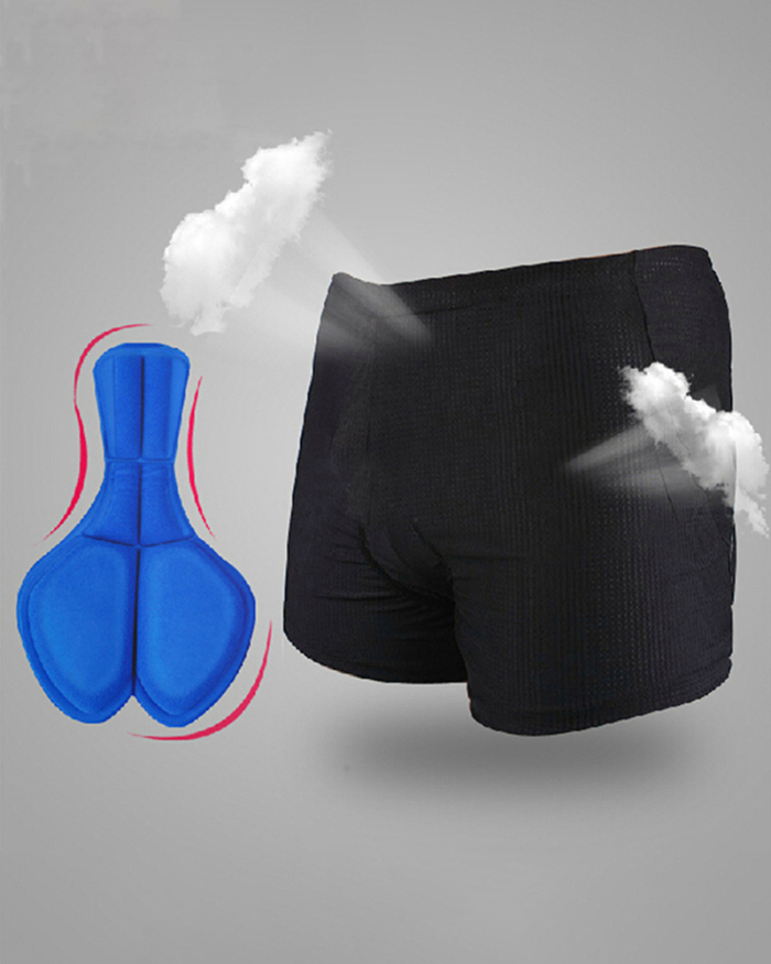 Cycling Shorts Cycling Sports Underwear Silicone Pad 3D Gel Padded Compression Tights Shorts Underwear Men MTB Shorts Riding Bike