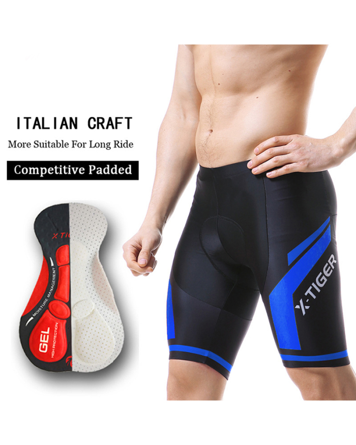 New 5D Padded Men's Cycling Shorts Mountain Bicycle Riding Shorts Race Bike Cycling Shorts Tights Cycling Underwear