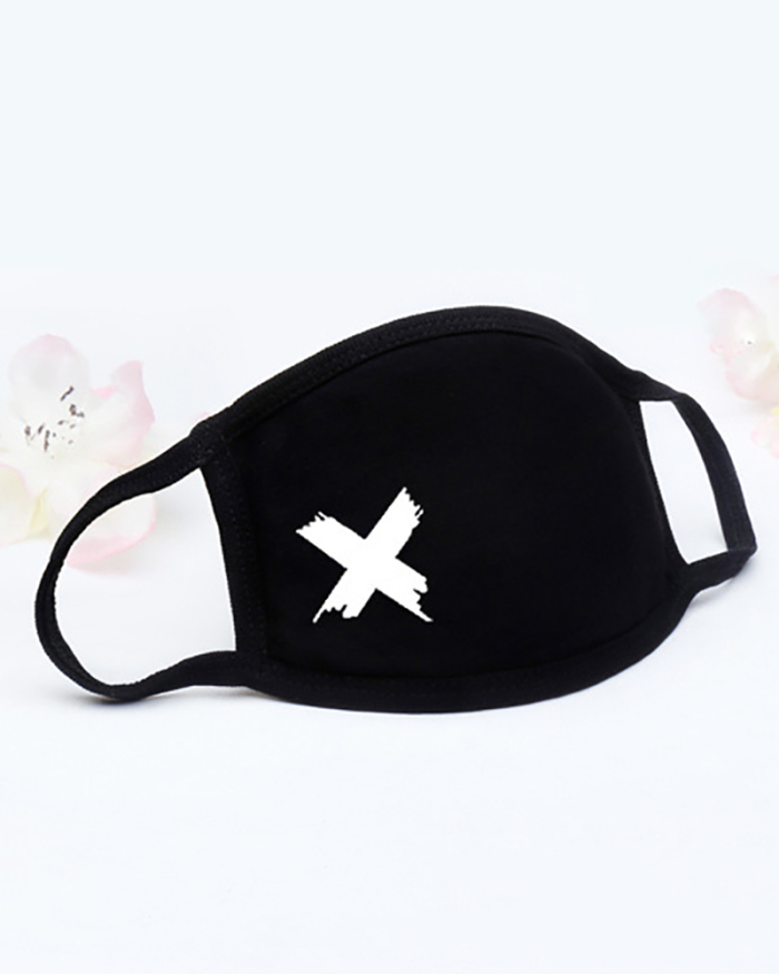 Summer Personalized Black Dust-Proof Thin Cute Mask