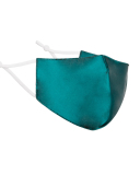 Summer Solid Color Double Layer Three-Dimensional Simulation Silk Washable Sunscreen Mask
