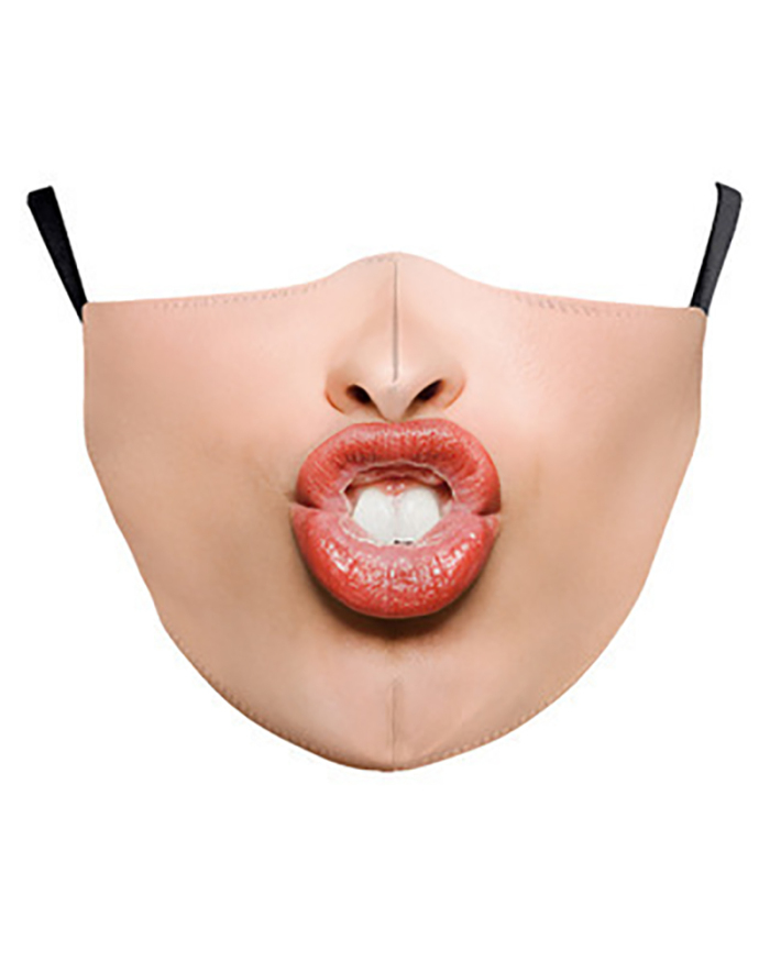 Creative Fashion Face Expression Cotton Masks