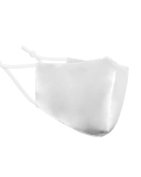 Summer Solid Color Double Layer Three-Dimensional Simulation Silk Washable Sunscreen Mask