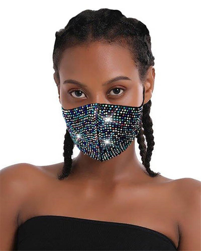 Woman Summer New Hot Rhinestone Jewelry Masks