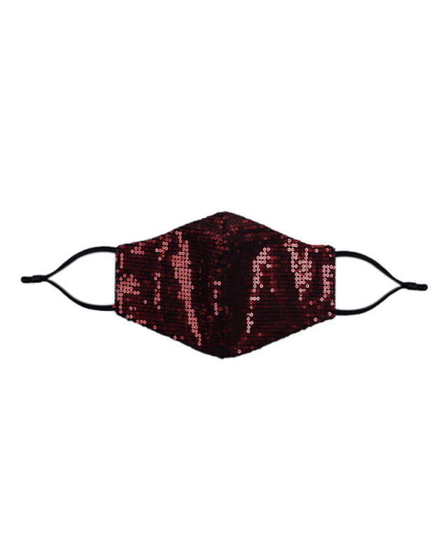 Sequin Masks Thin Section Breathable Colorful Dust-Proof with Filter Insert