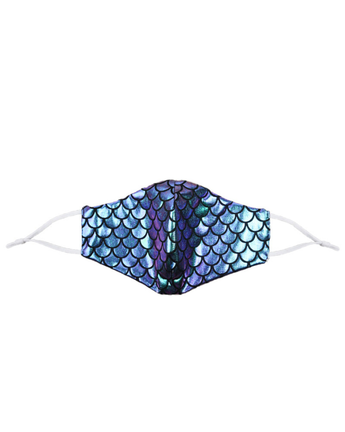 Lady Laser Reflective Personality Mask AliExpress Yamaha Flash Shine Inferior Fish Scale Masks