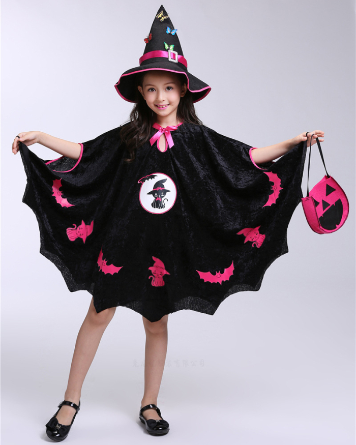 Children's Anime Costumes Witch Cosplay Halloween Costumes