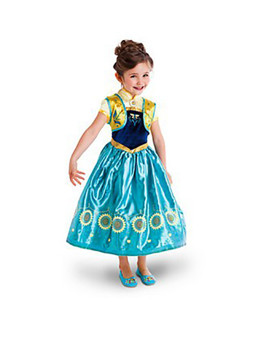 Frozen Princess Anna Cinderella Girls Dress