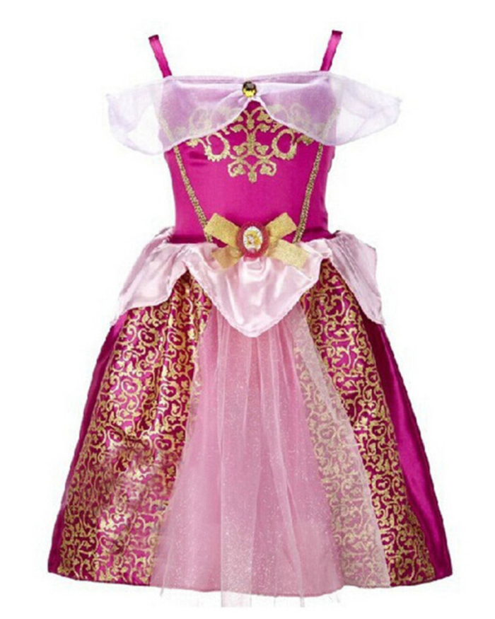New Cinderella Short Sleeve Children's Dress