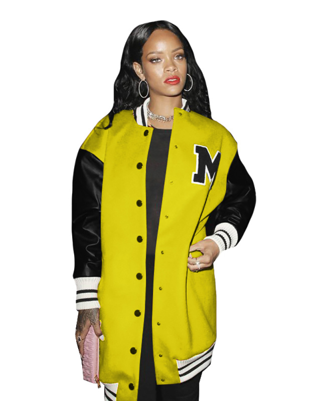 Winter Women Long Baseball Jacket Coat S-XXL