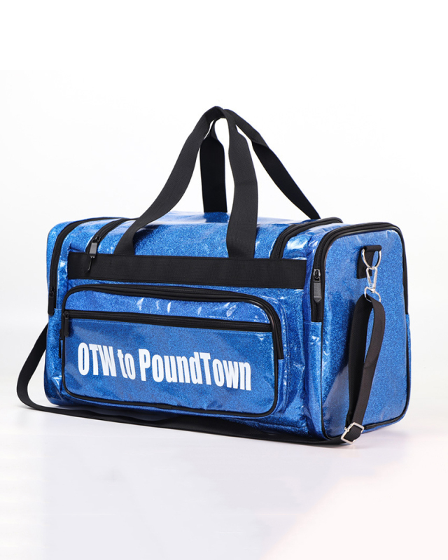 Sports Portable PU Leather Yoga Fitness Large-Capacity Multifunctional Bag