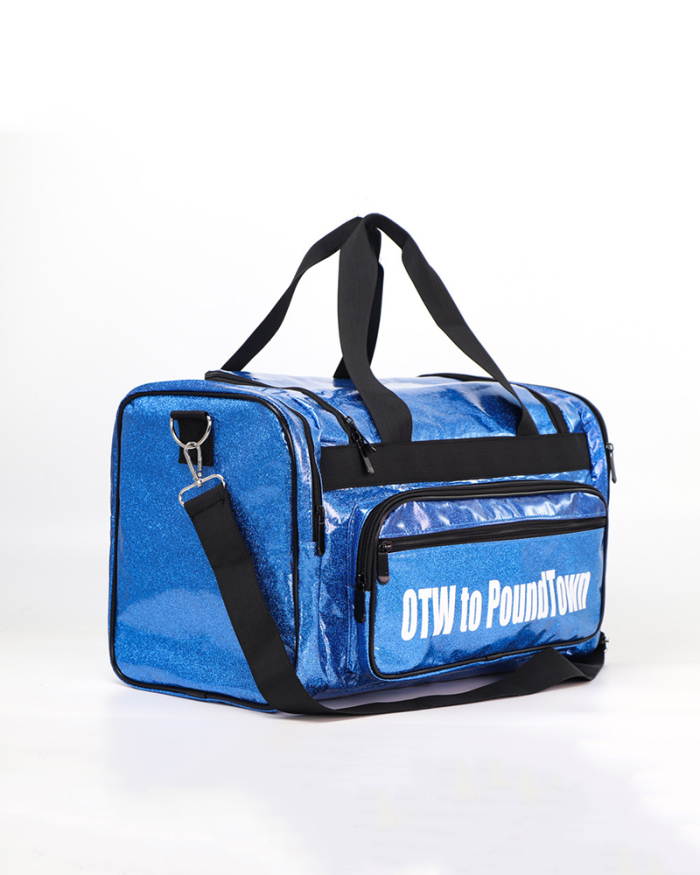 Sports Portable PU Leather Yoga Fitness Large-Capacity Multifunctional Bag