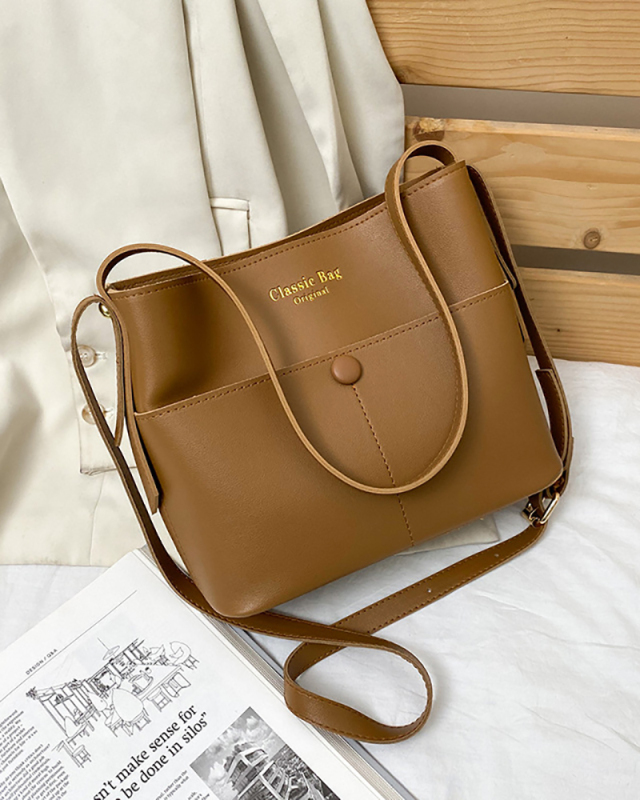 Spring and Summer New Fashion Bucket Bag Retro Messenger Shoulder Bag