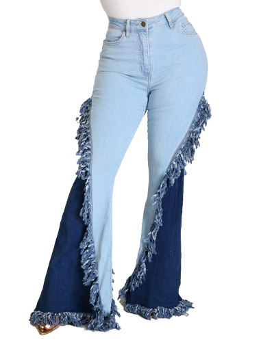 Casual Bell Style Women New Jeans Pants S--XXL