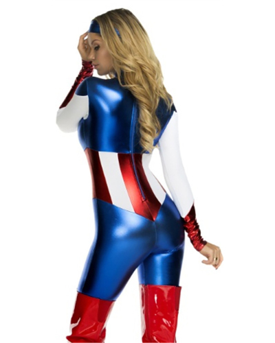 Captain America Superwoman Halloween Costume