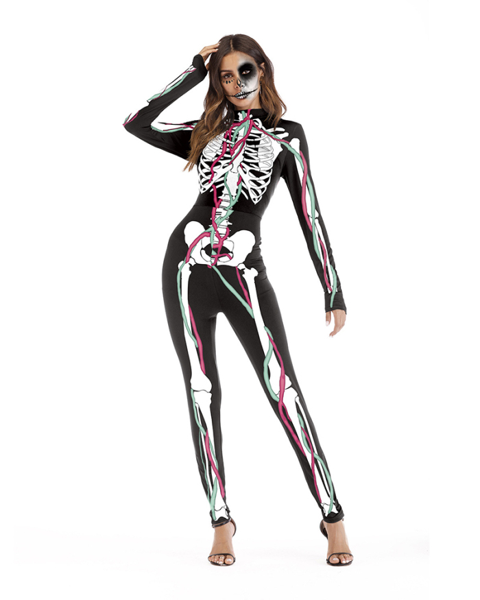 Scary women long Halloween Jumpsuit