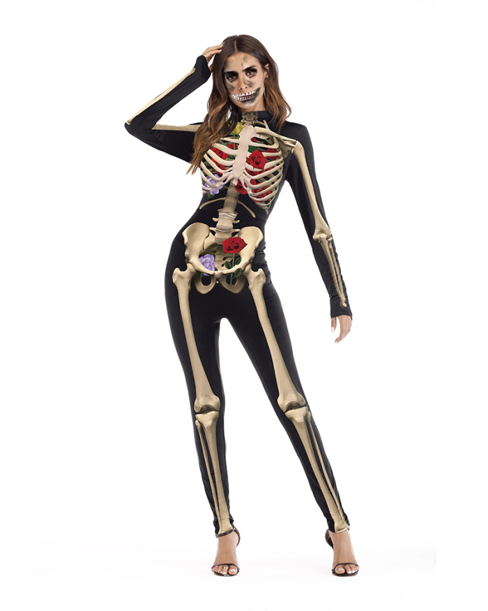 Scary women long Halloween Jumpsuit