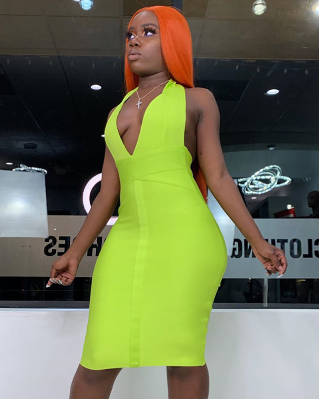 Sleeveless Women Party Dress