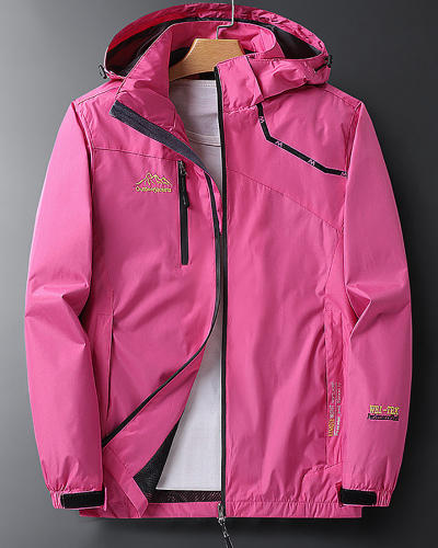Casual Breathable Mountaineering Clothes for both Men Women Coupleclothing Stretch Hooded Warmth-keeping Jacket Multi Color M-8XL