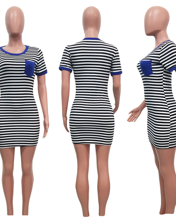 Stripe Women Summer Dress