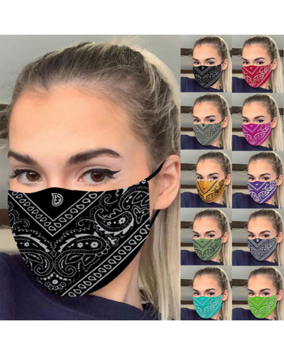 Washable Fashion Printed Facemask