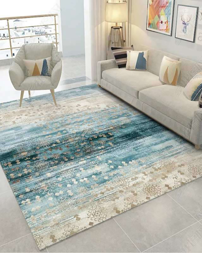 Modern Minimalist Bedroom Living Room Office Carpet Covered Non-slip Floor Mats Washable Carpet Multi Color Multi Size